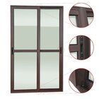 Porta De Correr 2 Folhas Moveis 210 X 200 Elite Com Fecho Aut