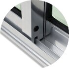 Porta De Correr 2 Folhas Super Vidro Reflex 210cm X 150cm Bri