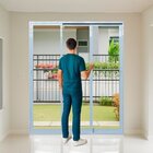 Porta De Correr 3 Folhas 150x215cm Vidro Temperado 6cm Fábric