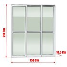 Porta De Correr 3 Folhas Moveis Sequenciais 210 X 150 Elite C