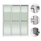 Porta De Correr 3 Folhas Moveis Sequenciais 210 X 180 Elite C