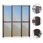 Porta De Correr 3 Folhas Moveis Sequenciais 210 X 180 Elite C