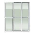 Porta De Correr 3 Folhas Moveis Sequenciais 210 X 200 Elite C