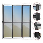 Porta De Correr 3 Folhas Moveis Sequenciais 210 X 240 Elite C