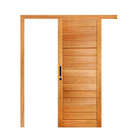 Porta De Correr Ad01 Em Madeira Maciça Tauari Com Moldura Map