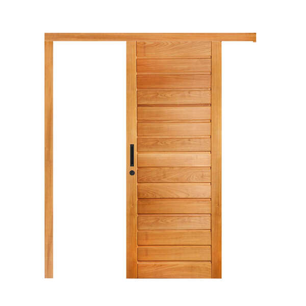 Porta De Correr Ad01 Em Madeira Maciça Tauari Com Moldura Map