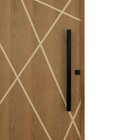 Porta De Correr Agatha Trilho Embutir Puxador Tubolar 800 Mm