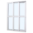 Porta De Correr Alumínio Branco 215x150x13,1cm 3 Folhas Móvei