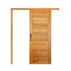 Porta De Correr Bbb Em Madeira Maciça Tauari Com Moldura Mapa