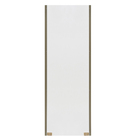 Porta de Correr Branca Brilho com Puxador Champagne 222,6x79,7cm Prime Luciane