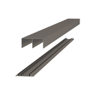 Porta de Correr Branca com Puxador Champagne e Kit de Instalação 222,6x79,7cm Prime Luciane