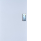 Porta De Correr Branco Prime 210x80 Com Kit Aluminio