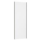 Porta de Correr Closet Prime 80cm Madeira Branco Mat Luciane