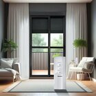 Porta De Correr Com Persiana Integrada 2 Folhas Móveis 220 X