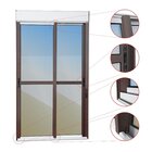 Porta De Correr Com Persiana Integrada 2 Folhas Móveis 220 X