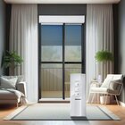 Porta De Correr Com Persiana Integrada Com Motor E Controle R