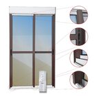 Porta De Correr Com Persiana Integrada Com Motor E Controle R