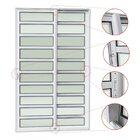 Porta De Correr Com Travessas 2 Folhas Moveis 210 X 200 Elite