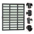 Porta De Correr Com Travessas 3 Folhas Moveis Sequenciais 210