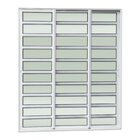 Porta De Correr Com Travessas 3 Folhas Moveis Sequenciais 210