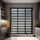 Porta De Correr Com Travessas 3 Folhas Moveis Sequenciais 210