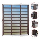 Porta De Correr Com Travessas 3 Folhas Moveis Sequenciais 210