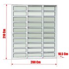 Porta De Correr Com Travessas 3 Folhas Moveis Sequenciais 210