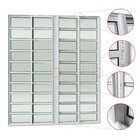 Porta De Correr Com Travessas 4 Folhas Moveis 210 X 240 Elite