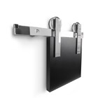 Porta De Correr Completa Ad01 Em Madeira Maciça Tauari Com Tr