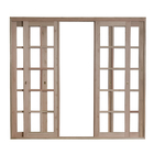 Porta de Correr de Madeira Eucalipto 213x200x9,4cm Rondosul