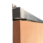 Porta De Correr Dupla P/ Verniz 210x160 Kit Aluminio