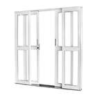 Porta De Correr Em Aço Branco 215x200x12 Cm 4 Folhas Vl Ideal