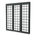 Porta De Correr Em Aço Primer 215x150x14 Cm 3 Folhas Direita