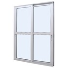 Porta De Correr Em Alumínio Branco Perfecta Max 215x200x9,3cm