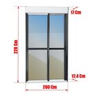 Porta De Correr Em Alumínio Com Persiana Manual 2 Folhas Vidr