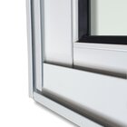 Porta De Correr Em Alumínio Com Persiana Motorizada 2 Folhas