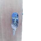 Porta De Correr Frisada Belíssima C/ Kit 210x70 Completa