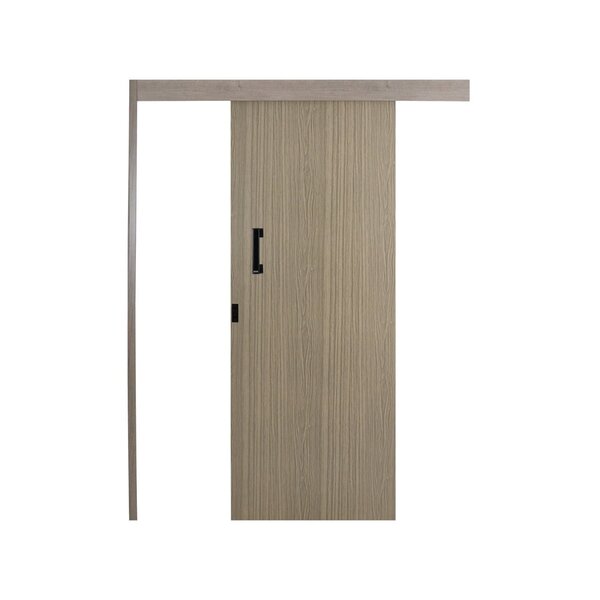 Porta De Correr Madeira 215x70cm Sobrepor Reversível Melamíni