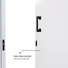 Porta De Correr Madeira 215x80cm Sobrepor Reversível Melamíni