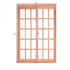 Porta De Correr Madeira 216cmx160cmx12cm Pe621 Esel Natural