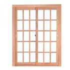 Porta De Correr Madeira 216cmx160cmx12cm Pe621 Esel Natural