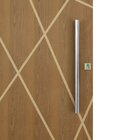 Porta De Correr Padrão Imbuia Agatha Trilho Soft Puxador Tubo