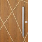 Porta De Correr Padrão Imbuia Agatha Trilho Vision Puxador Ba