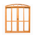 Porta De Correr Panorâmica Arco 4 Folhas Em Madeira Maciça Ce