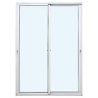 Porta De Correr Panorâmica Em Alumínio Branco Caribe Max 215x