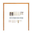 Porta De Correr Pm78 Solar Em Madeira Maciça Eucalipto Cruzei