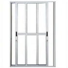 Porta De Correr Sacada 2 Folhas Móveis 2.10 X 1.20 Branca Lin