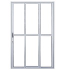 Porta De Correr Sacada 3 Folhas Sequenciais 2.10 X 2.00 Branc