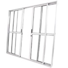 Porta De Correr Sacada 4 Folhas 2.10 X 2.00 Brilhante Linha 2