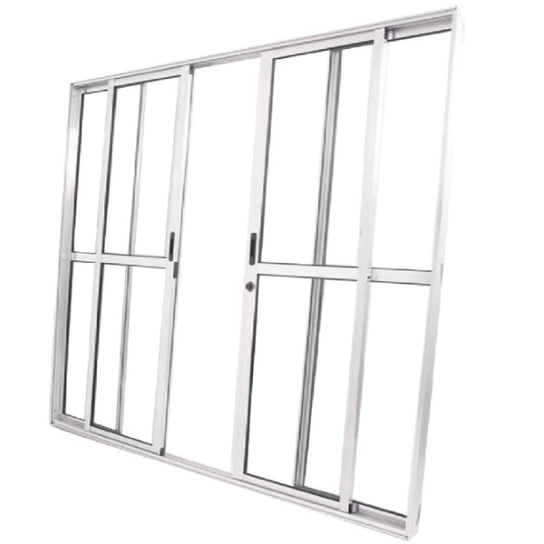 Porta De Correr Sacada 4 Folhas 2.10 X 2.00 Brilhante Linha 2